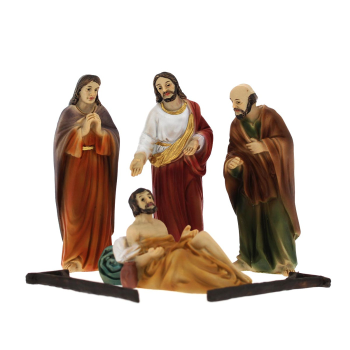 Easter nativity set Miracle of Jesus healing the paralytic 9 cm Easter nativity set Miracle of Jesus healing the paralytic 9 cm