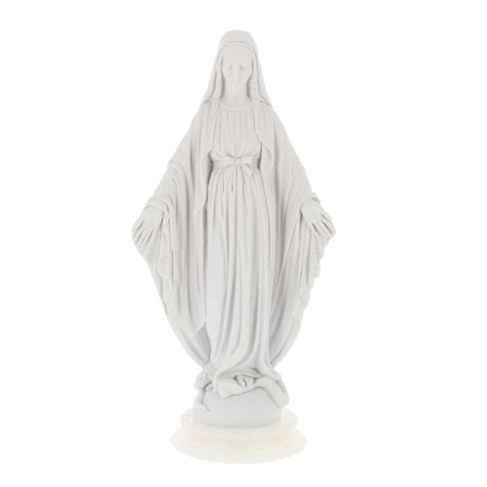 Statua Madonna Miracolosa bianca 50 cm