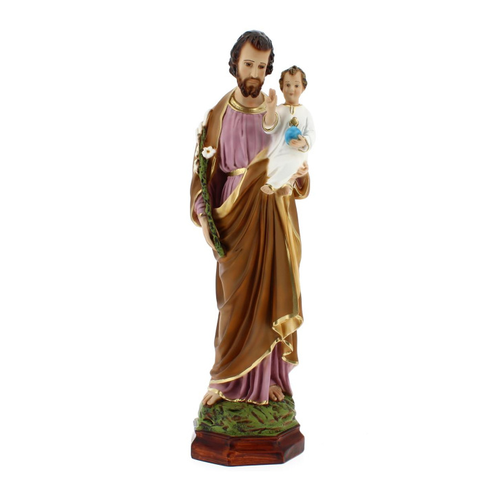 Statua San Giuseppe in resina 64 cm Statua San Giuseppe in resina 64 cm