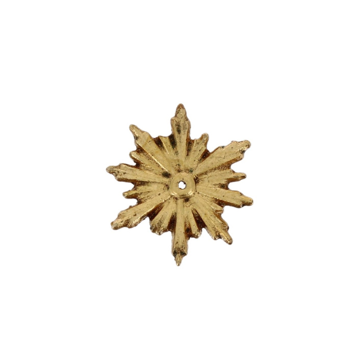 Aureola para estatuas de madera dorada Diámetro 3 cm Aureola para estatuas de madera dorada Diámetro 3 cm