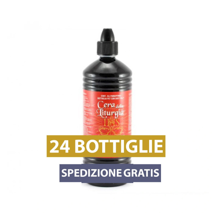 Cera della Liturgia 24 litri - 4.95 € al litro
