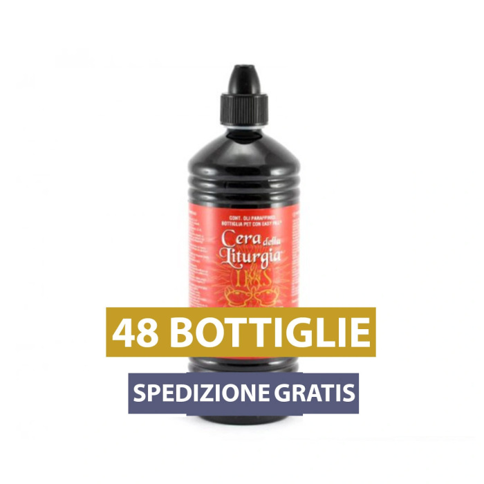 Cera della Liturgia 48 litri - 4.80 € al litro