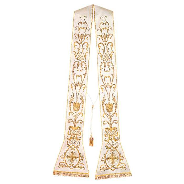 Estola Romana Decoración cruces de moella