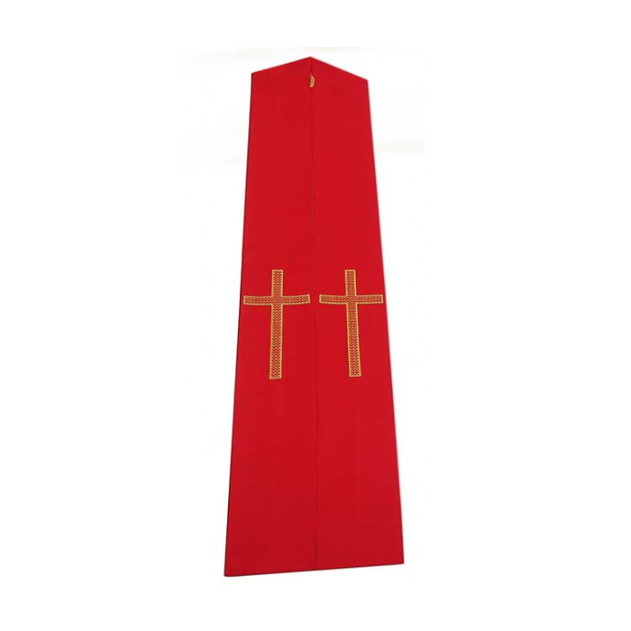 Estola Gótica simple Cruz de poliéster Estola Gótica simple Cruz de poliéster
