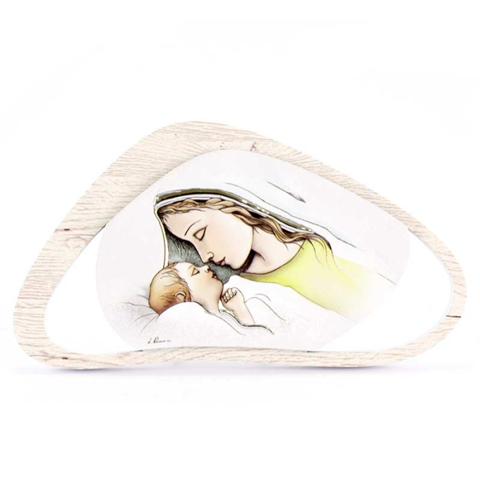Cuadro Maternidad de madera 16x8 cm Cuadro Maternidad de madera 16x8 cm