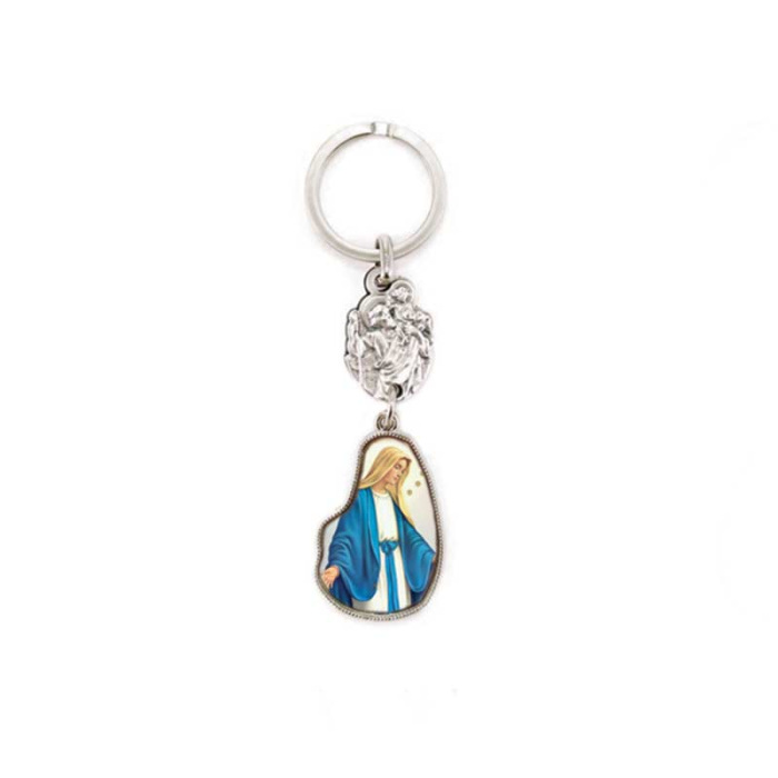 Llavero personalizado con resina de colores 3x10,5 cm