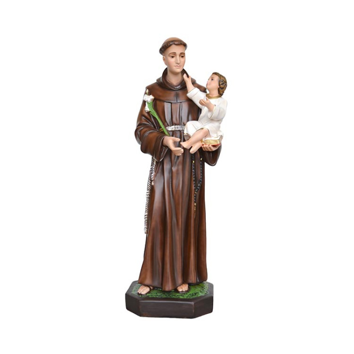 St. Anthony of Padua Resin Statue 87 cm