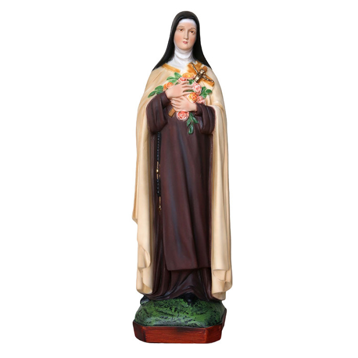 Statua Santa Teresa in resina 50 cm Statua Santa Teresa in resina 50 cm