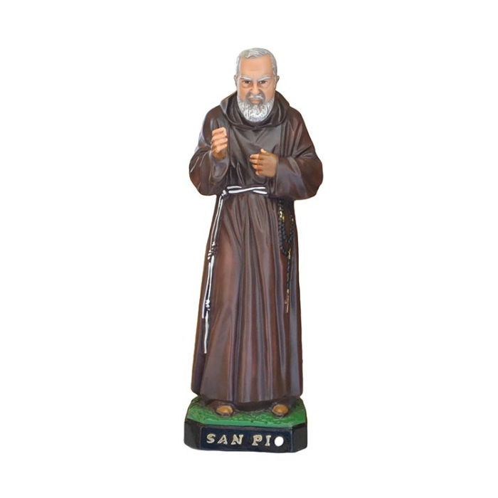 Statua San Padre Pio in resina 50 cm Statua San Padre Pio in resina 50 cm
