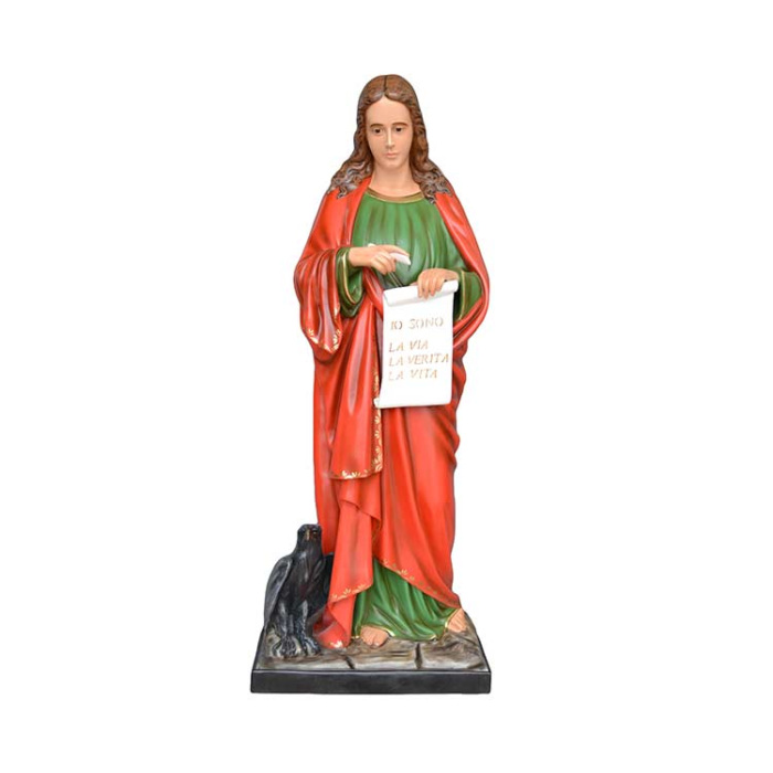 St. John Evangelist Fiberglass Statue 156 cm St. John Evangelist Fiberglass Statue 156 cm