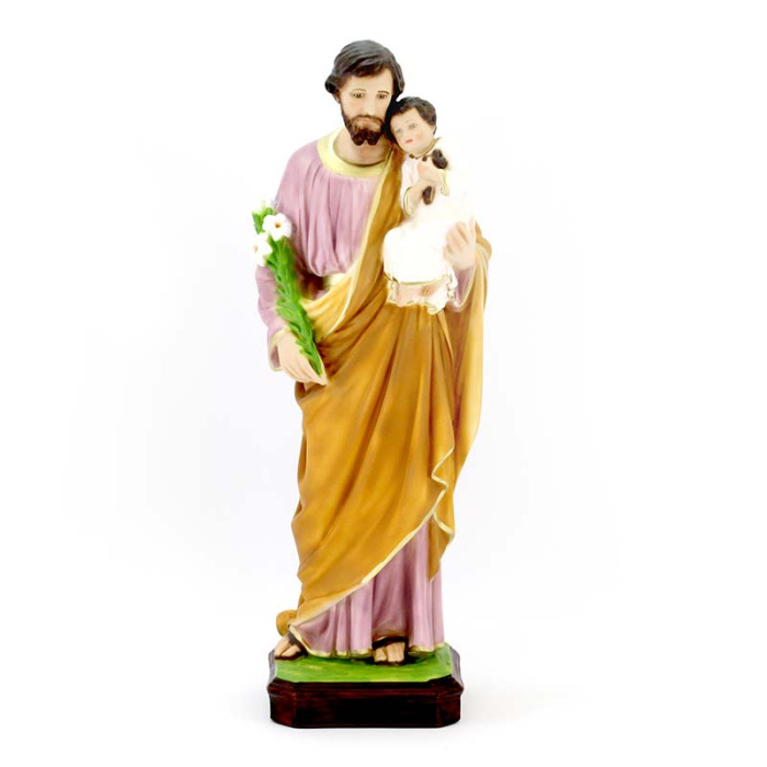 St. Joseph Resin Statue 50 cm