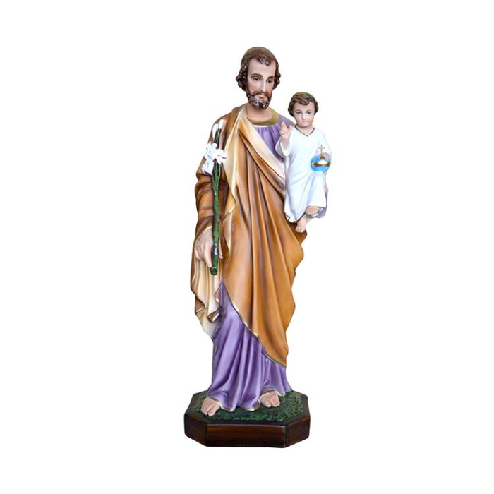 Statua San Giuseppe in resina 85 cm Statua San Giuseppe in resina 85 cm
