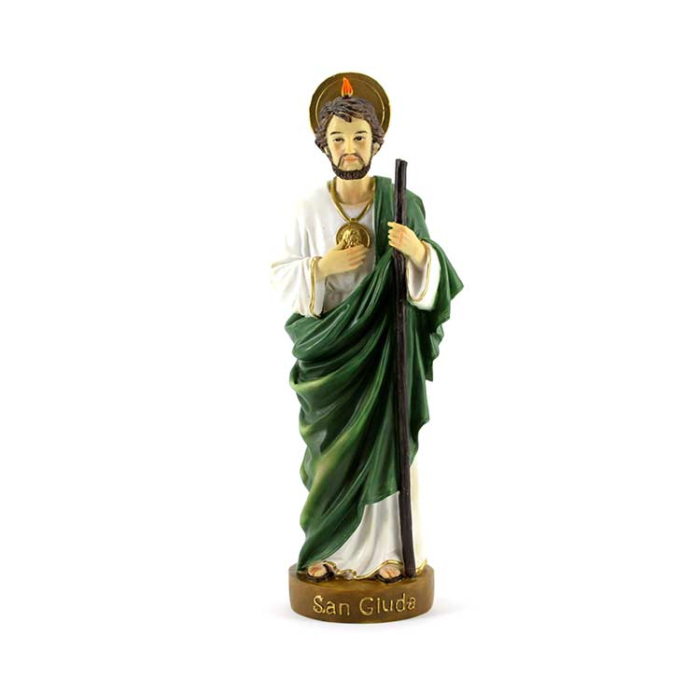 St. Judah Colored Resin Statue 30 cm