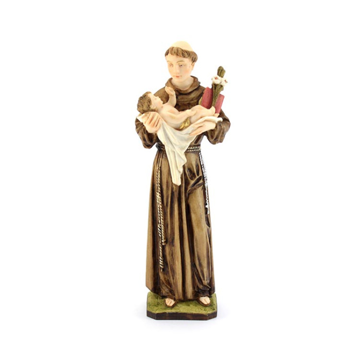 Statua Sant'Antonio di Padova in resina 21 cm Statua Sant'Antonio di Padova in resina 21 cm