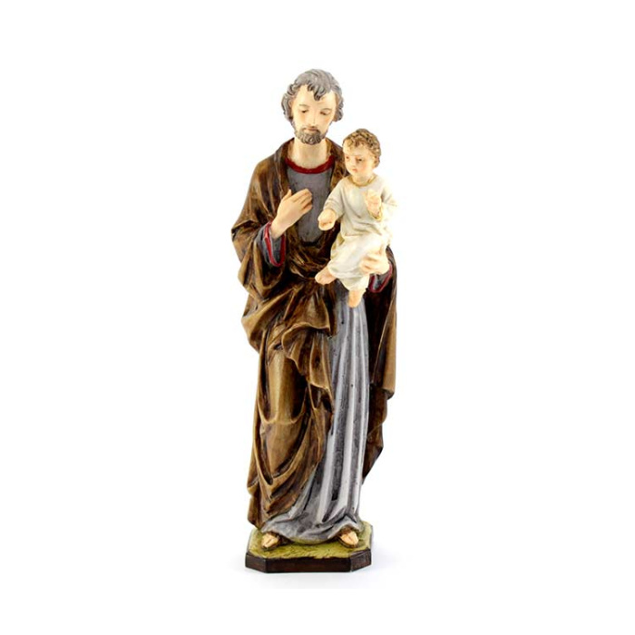 Estatua San José de resina 20 cm