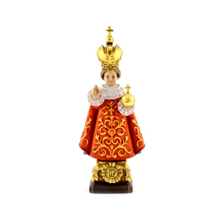 Statua Bambino di Praga legno 20 cm Statua Bambino di Praga legno 20 cm