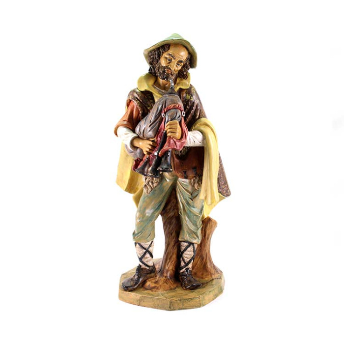 Zampognaro polietilene colorato 45 cm