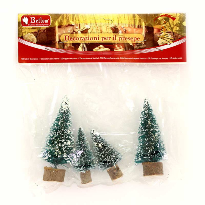 Christmas Trees for Nativity 4 items Christmas Trees for Nativity 4 items