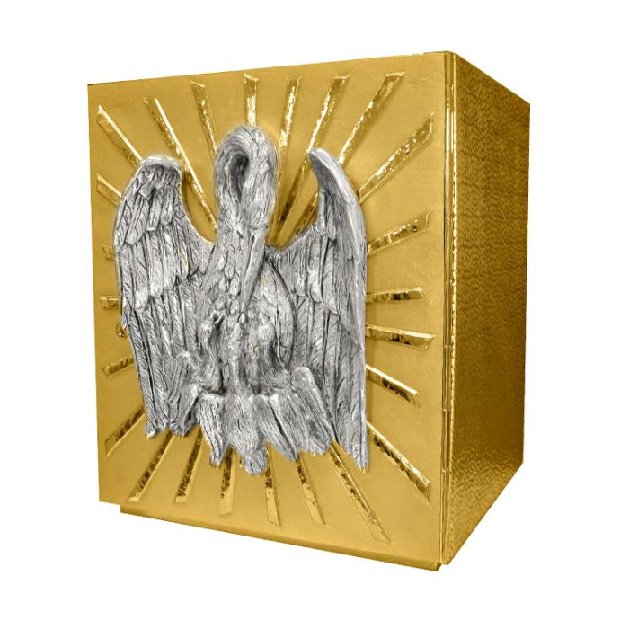 Sagrario de mesa Pelícano 42x35x30 cm