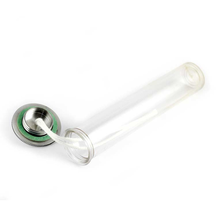 Cartuccia cera liquida in plastica per candele diam da 6 cm Cartuccia cera liquida in plastica per candele diam da 6 cm