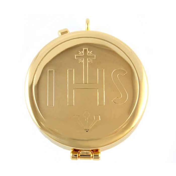 Portaviático con diseño IHS Diam 5,4 cm h 1,8 cm