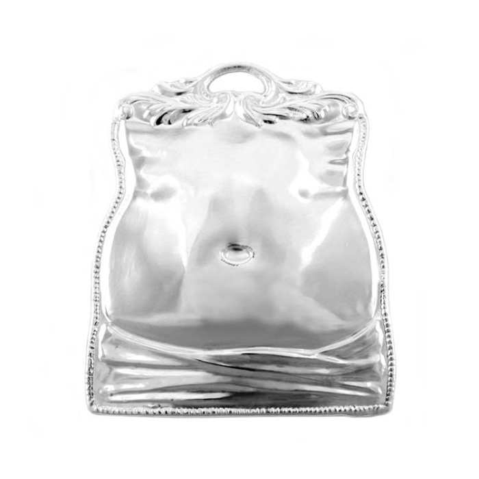 Ex voto in argento 925°° ventre 9x11 cm
