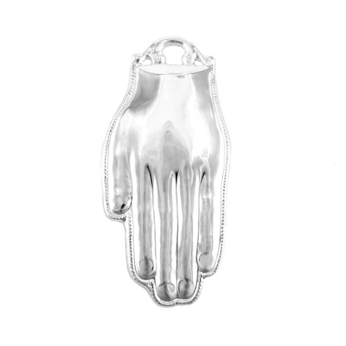 Ex voto in argento 925°° mano 6x13 cm