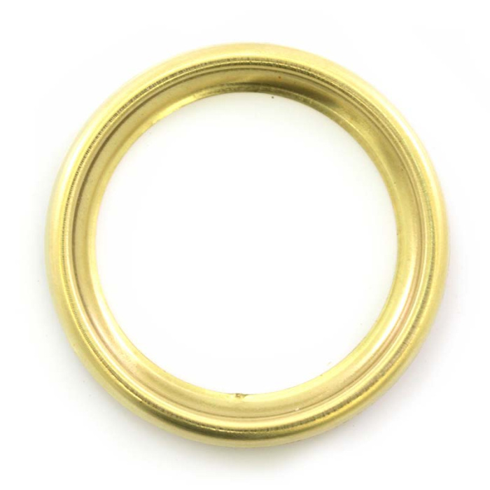 Aro de metal dorado con agujero Diámetro 4 cm Aro de metal dorado con agujero Diámetro 4 cm
