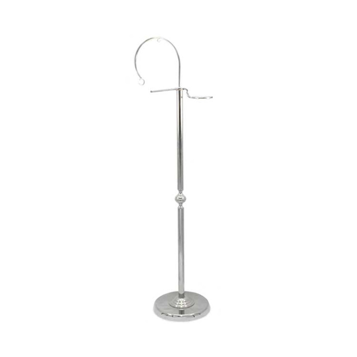 Porta turibolo ottone argentato 120 cm Porta turibolo ottone argentato 120 cm