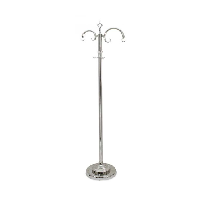 Porta turibolo ottone argentato 125 cm Porta turibolo ottone argentato 125 cm
