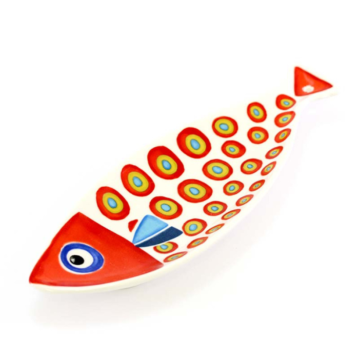 Vassoio in ceramica Pesce 26 cm Vassoio in ceramica Pesce 26 cm