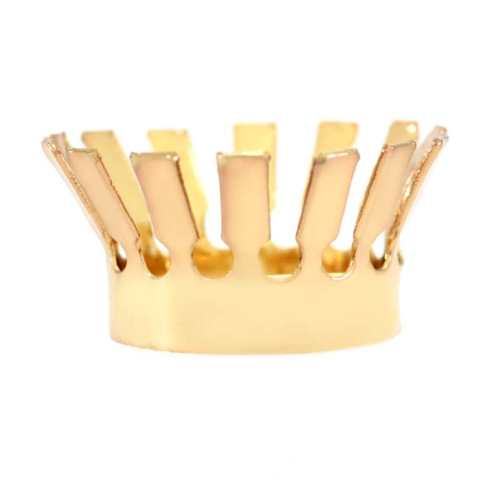 Corona para estatua latón dorado diámetro 3 cm Corona para estatua latón dorado diámetro 3 cm