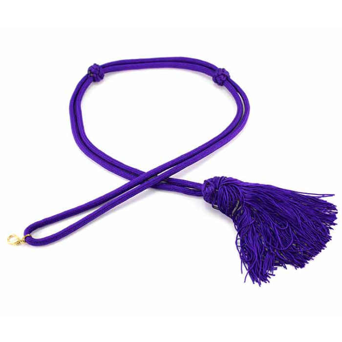 Cordón para Cruz Pectoral simple morado