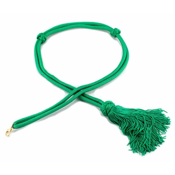 Cordón para Cruz Pectoral simple verde