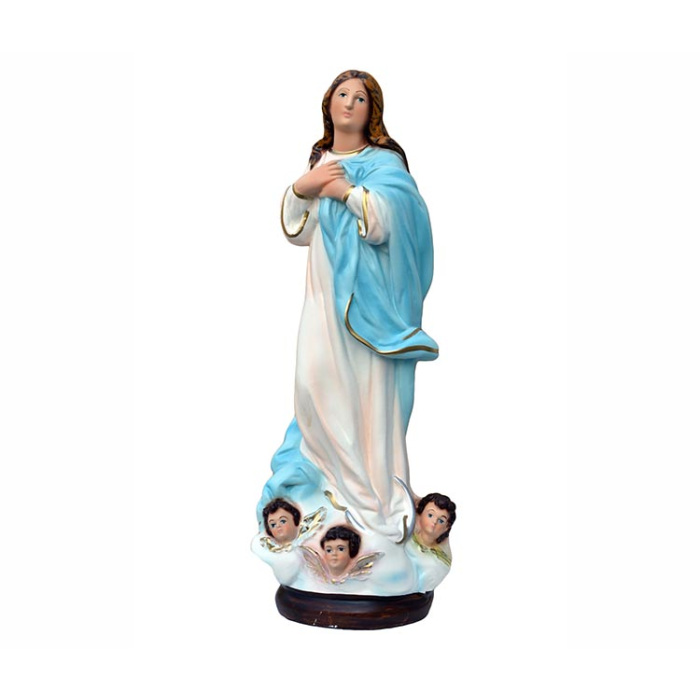 Estatua de resina María de la Asunción Murillo 40 cm