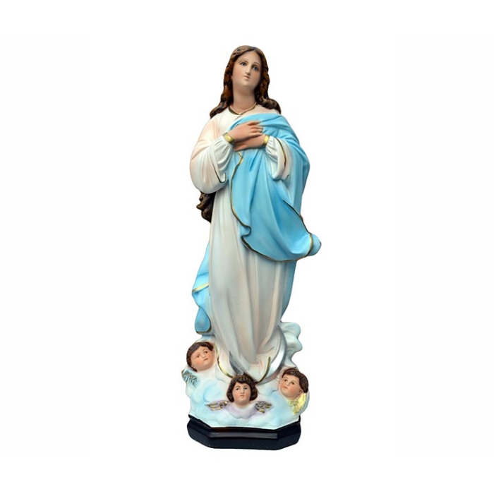 Estatua de resina María de la Asunción Murillo 60 cm