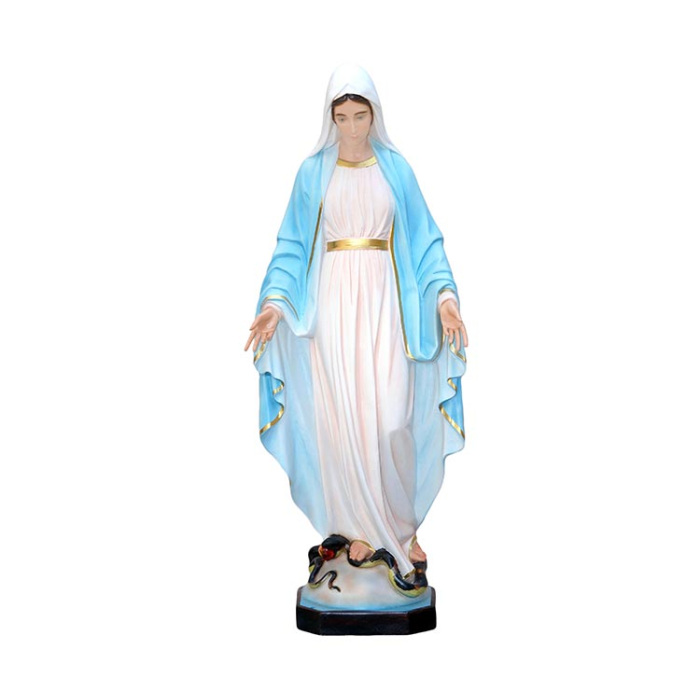Statua Madonna Miracolosa in vetroresina 120 cm Statua Madonna Miracolosa in vetroresina 120 cm