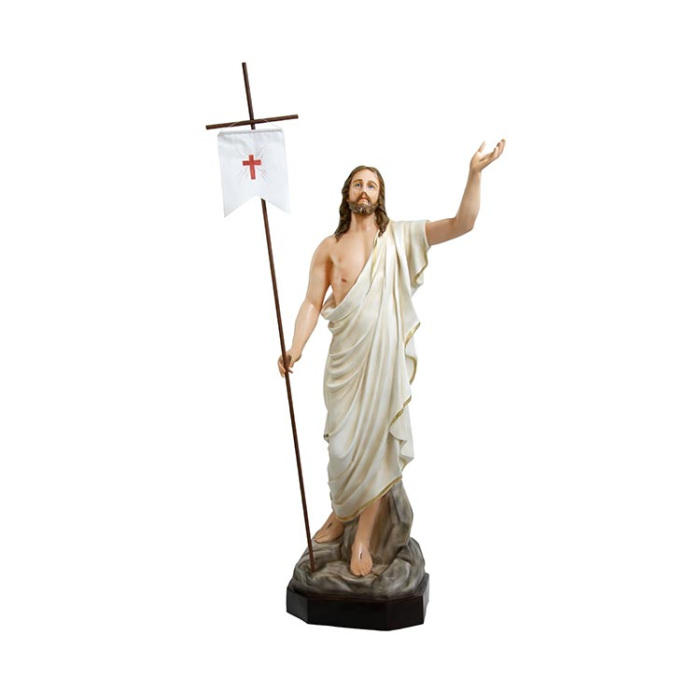 Statua Gesù Risorto in vetroresina 165 cm