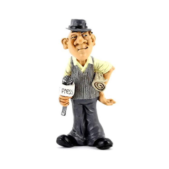 Giornalista 16 cm Funny Collection
