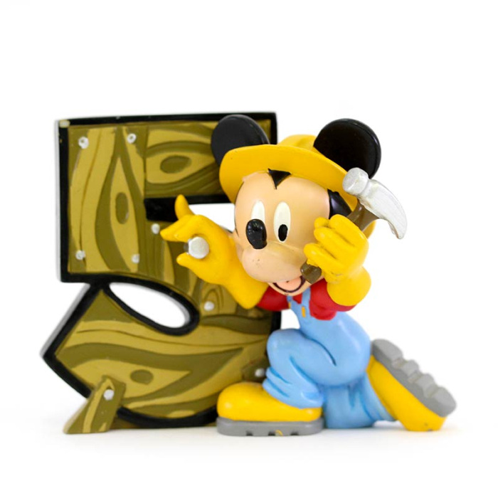 Topolino Numero 5 8 cm Disney Showcase 4017905