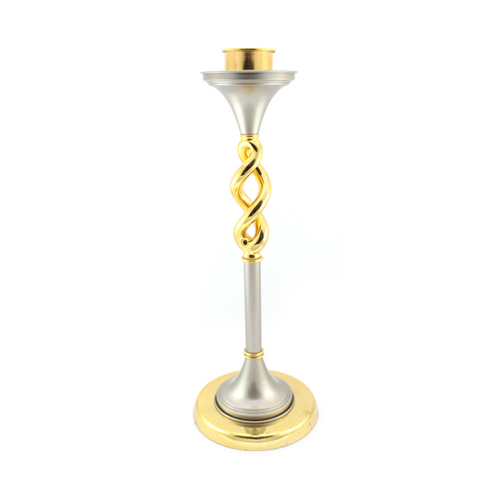 Paschal Candle Base Bicolor Spiral 72 cm