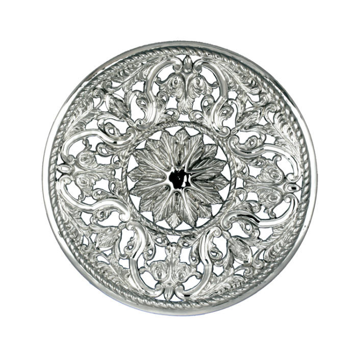 Aureola Lirio para estatua plata 800 ° Diámetro 27 cm Aureola Lirio para estatua plata 800 ° Diámetro 27 cm