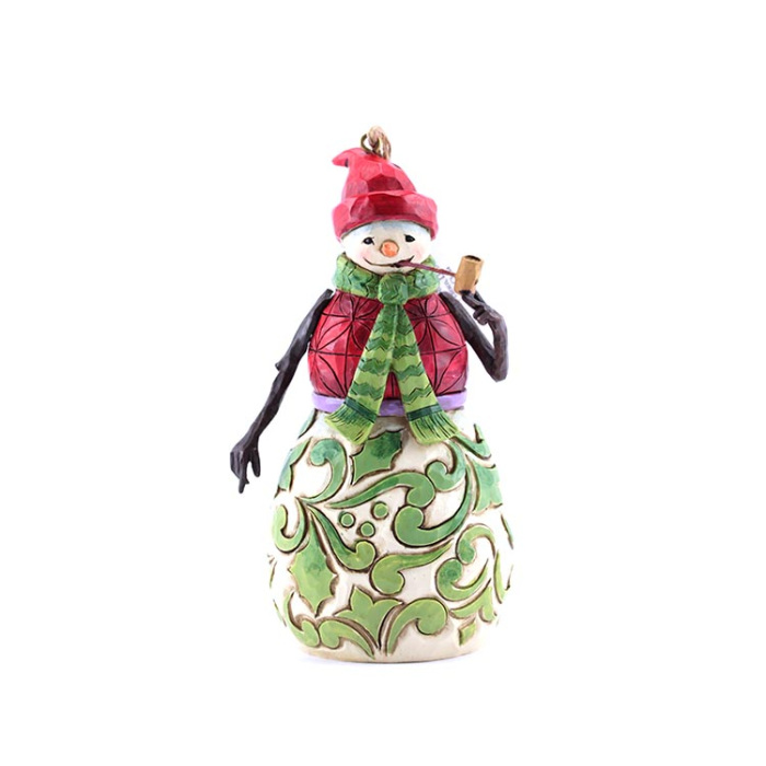 Snowman with Pipe 12 cm Jim Shore 4047792