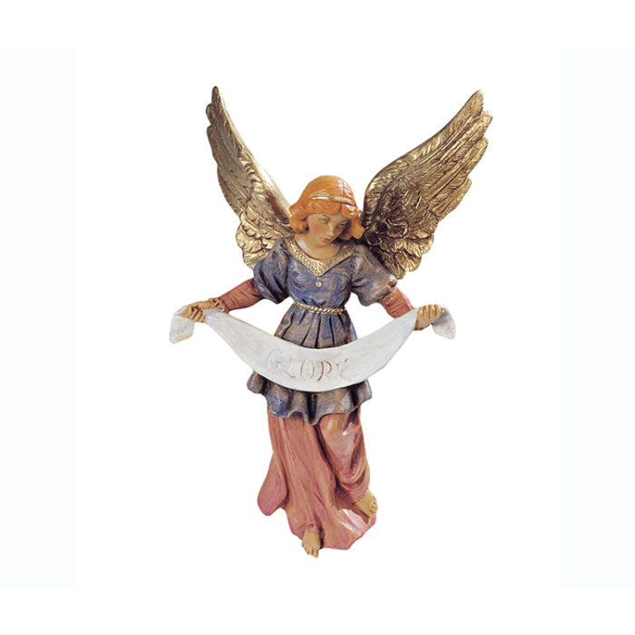 Angelo Gloria in resina 19 cm Presepe Fontanini