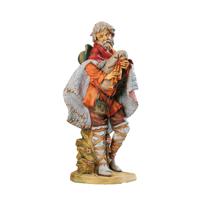 Gaitero en resina 65 cm Belén Fontanini