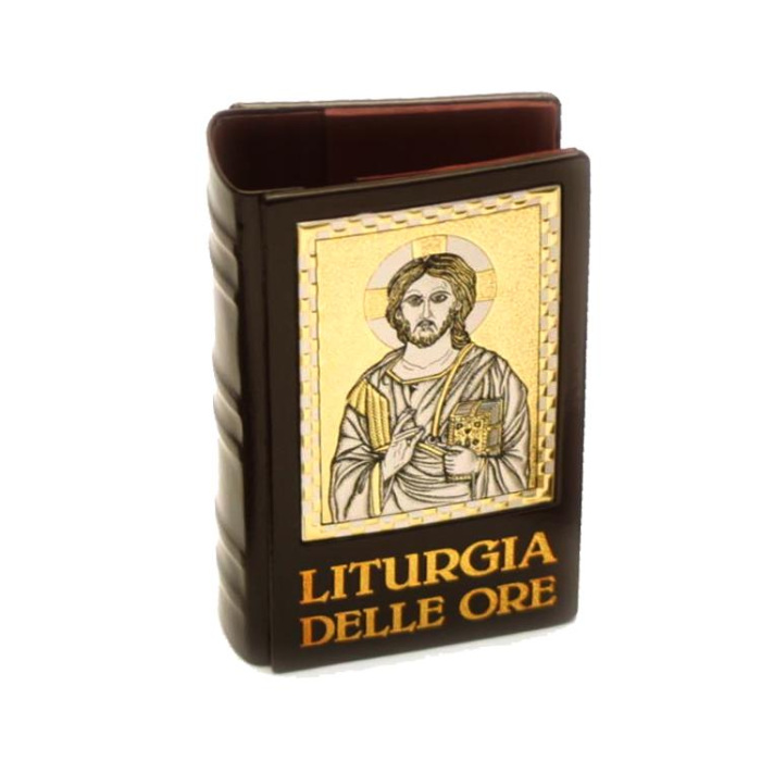 Liturgy of the Hours Cover 4 volumes Gold Christ 18.8x12.5x5 cm Liturgy of the Hours Cover 4 volumes Gold Christ 18.8x12.5x5 cm