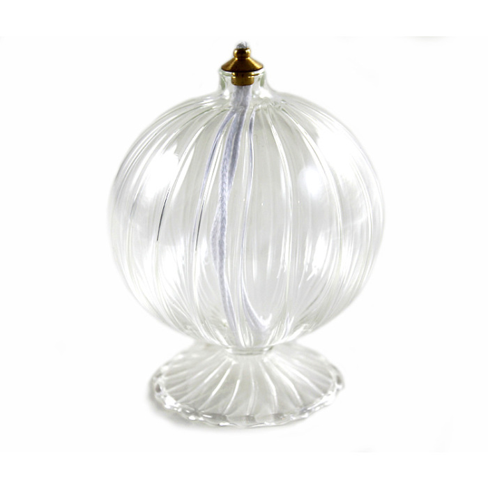 Lampada Sfera rigata a cera liquida 12 cm Diam 10 cm Lampada Sfera rigata a cera liquida 12 cm Diam 10 cm