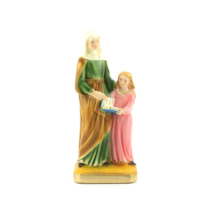 Estatua Santa Ana de yeso 20 cm