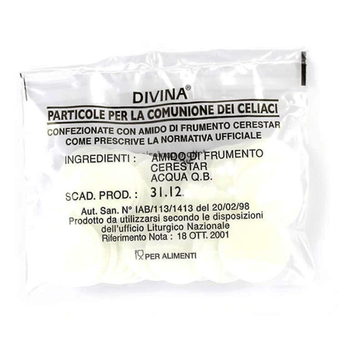 Particola Celiaci Conf 50 pz Diametro 3,5 cm