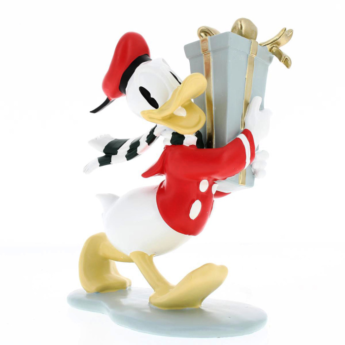Figura El Pato Donald con regalo 20 cm Disney